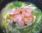 シャンタンを使ったレタスとささ身の生姜鍋作り方5写真