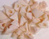 鶏肉と蓮根の和風グラタン♪作り方1写真