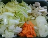 ～ゆず香る豚バラ野菜のシャンタンスープ～作り方2写真