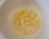 レンジで楽チン!りんごのパンケーキ作り方2写真