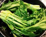 ほうれん草のとろみコーンリース作り方1写真