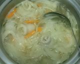 ～ゆず香る豚バラ野菜のシャンタンスープ～作り方4写真