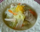 ～ゆず香る豚バラ野菜のシャンタンスープ～作り方6写真