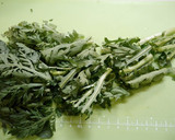 簡単！春菊と卵のニラ玉風シャンタン炒め作り方1写真