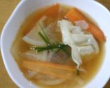 水餃子のスープ作り方4写真