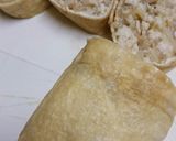 給料日前に!鶏と豆腐ともやしのお揚げ巻♪作り方7写真