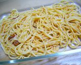 Wソースが絶妙!!ラザニア風焼きスパ作り方2写真