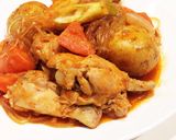 ☆韓国家庭料理☆手羽元と野菜の甘辛煮作り方10写真