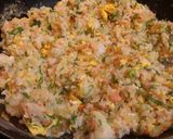 創味シャンタンDXで本格！ネギと鮭の炒飯作り方4写真