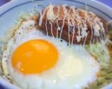 冷凍ハンバーグでロコモコ丼作り方9写真