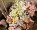 手羽トロ（鶏背肉）で唐揚げ。作り方3写真