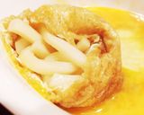 おでんやすき焼きに♪きつねうどん巾着。作り方3写真