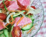 簡単♡ビアハムと彩り野菜のさっぱりマリネ作り方2写真