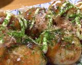 市販の粉でつくるカリトロたこ焼き♫作り方5写真