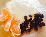卵＆牛乳＆砂糖不要⁑簡単みかん蒸しパン♬作り方1写真