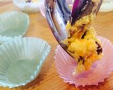 卵＆牛乳＆砂糖不要⁑簡単みかん蒸しパン♬作り方3写真