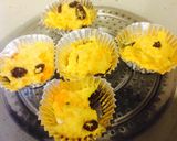 卵＆牛乳＆砂糖不要⁑簡単みかん蒸しパン♬作り方4写真