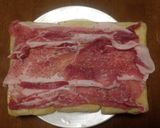 豚肉と油揚げのチーズ乗せ焼き作り方2写真