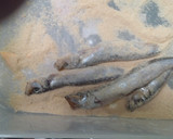 　から揚げ粉のレシピ①　お魚（ししゃも）作り方2写真