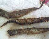 　から揚げ粉のレシピ①　お魚（ししゃも）作り方4写真