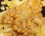 納豆オムレツ☆創味シャンタンDX味♪作り方2写真