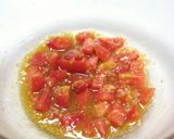 完熟トマトの冷製☆バジル風味作り方2写真