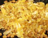 納豆オムレツ☆創味シャンタンDX味♪作り方3写真