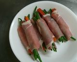 万能醤油ダレで野菜肉巻の照り焼き作り方1写真