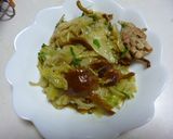 野菜となめこ炒め作り方6写真