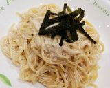 簡単❤かぼちゃとベーコンのクリームパスタ作り方17写真