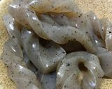 コンニャクのピリ辛炒め作り方1写真
