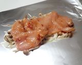 鶏むね肉とキノコでヘルシーホイル焼き作り方4写真