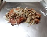 鶏むね肉とキノコでヘルシーホイル焼き作り方5写真