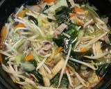 たっぷり野菜の中華風豚汁作り方5写真