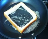 簡単フライパンでたまごチーズトースト作り方6写真