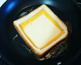 簡単フライパンでたまごチーズトースト作り方7写真