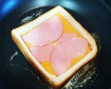 簡単フライパンでたまごチーズトースト作り方9写真
