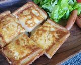 簡単フライパンでたまごチーズトースト作り方12写真
