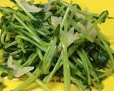 ヘルシー 台湾の味 豆苗のシャンタン炒め作り方4写真