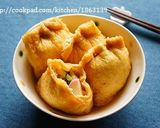 朝食にも◎ほうれん草＆ベーコンエッグ巾着作り方12写真