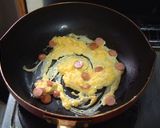 超手抜きでごめん!◆ウインナー玉子丼◆作り方2写真