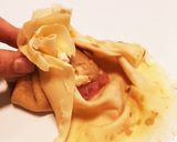 まるでラングドシャ！♡林檎の焼きクレープ作り方8写真