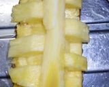 パイナップルの切り方!簡単な飾り切りだよ作り方8写真