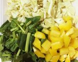 野菜たっぷり！簡単ふわふわオムレツ☆作り方1写真