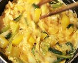 野菜たっぷり！簡単ふわふわオムレツ☆作り方3写真