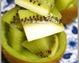 シェフ直伝きれいなキウイの飾り切りその②作り方14写真