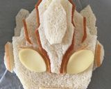 ウルトラマンＸ サンドイッチ パン作り方3写真