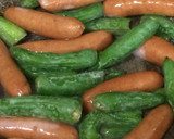 ソーセージと、ししとう炒め作り方1写真