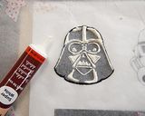 キャラチョコプレート（スターウォーズ）作り方2写真