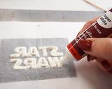 キャラチョコプレート（スターウォーズ）作り方7写真